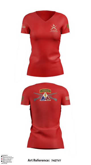 Women's Short Sleeve Vneck Shirt, , Army, Teamtime, Team time, sublimation, custom sports apparel, team uniforms, spirit wear, spiritwear, sports uniforms, custom shirts, team store, custom team store, fundraiser sports, apparel fundraiser