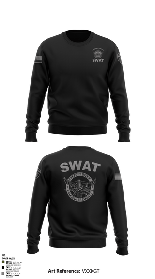 Crew Neck Sweatshirt, RCSO Fugitive Unit, Police, Teamtime, Team time, sublimation, custom sports apparel, team uniforms, spirit wear, spiritwear, sports uniforms, custom shirts, team store, custom team store, fundraiser sports, apparel fundraiser