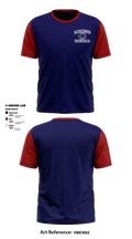 Oceanside Little League 16268052 Short Sleeve Performance Shirt - 1