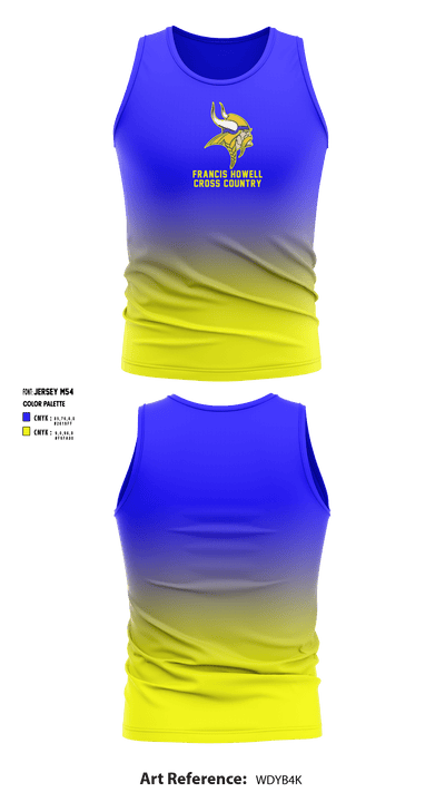 Francis Howell High School Cross Country 97888857 Tank Top - 1