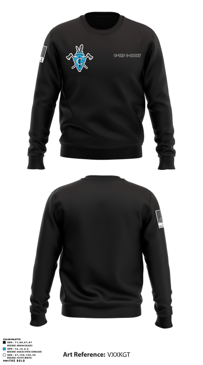 C-TRP 1-89cav 8122558 Crew Neck Sweatshirt - 1