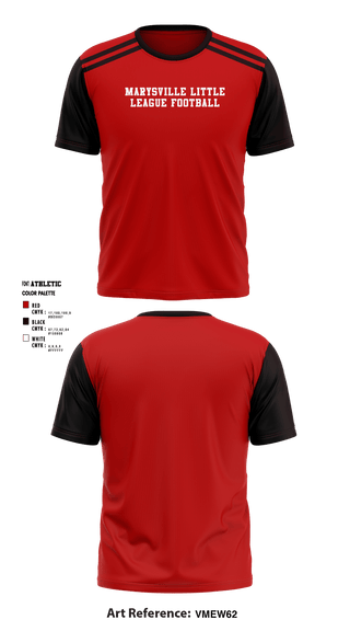 Short Sleeve Performance Shirt, Marysville Little League Football, Football, Teamtime, Team time, sublimation, custom sports apparel, team uniforms, spirit wear, spiritwear, sports uniforms, custom shirts, team store, custom team store, fundraiser sports, apparel fundraiser