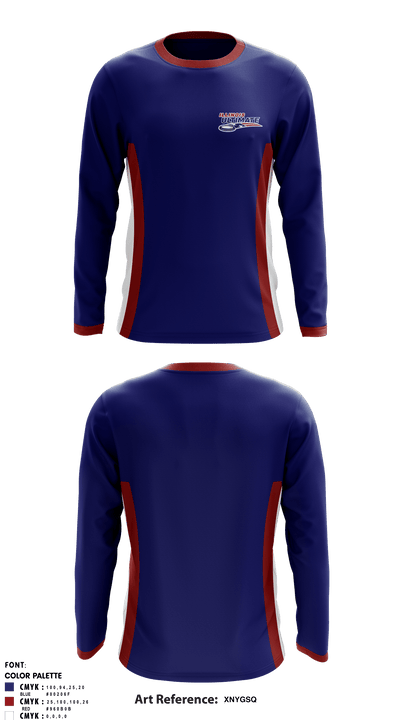 Illinois Youth Ultimate 5987214 Long Sleeve Performance Shirt - 1