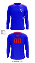 Grapevine Mustangs 91770240 Long Sleeve Performance Shirt - 4