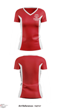 Wasilla High School Cheer 68175112 Women's Short Sleeve V-neck Shirt - 1