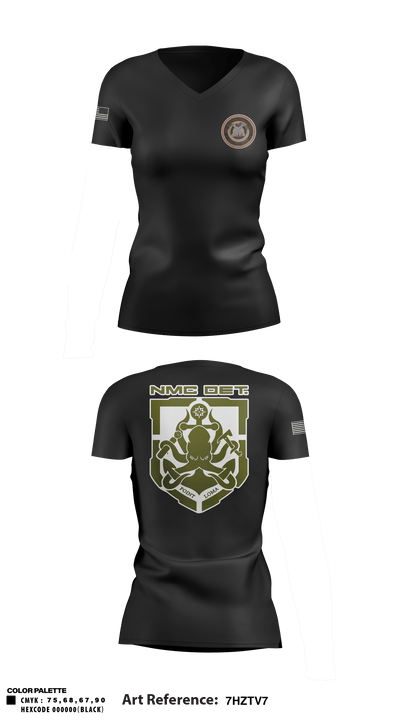 Ballast Point Arsenal 42030988 Women's Short Sleeve V-neck Shirt - 5