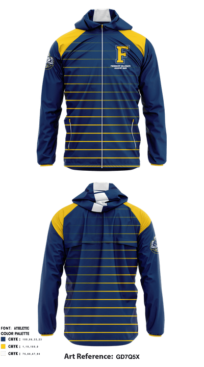 Friendship Collegiate Academy Band 56389692 Windbreaker - 1