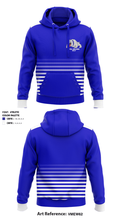 Lovell High School Golf 62782506 Hoodie - 1