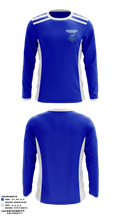 Burlington City High School Softball 23073652 Long Sleeve Performance Shirt - 1