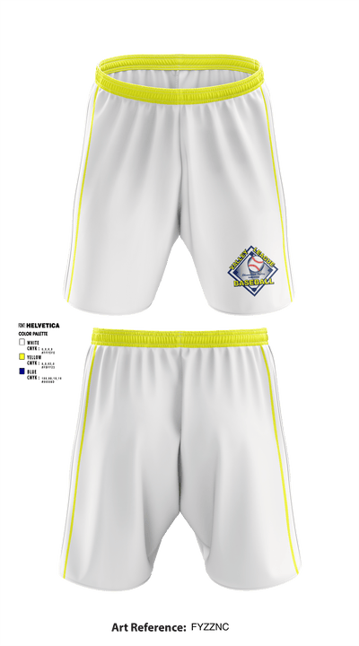 Valley Baseball League 3936666 Athletic Shorts With Pockets - 1