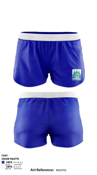 YMCA Camp Piomingo 63899633 Women's Shorts - 1