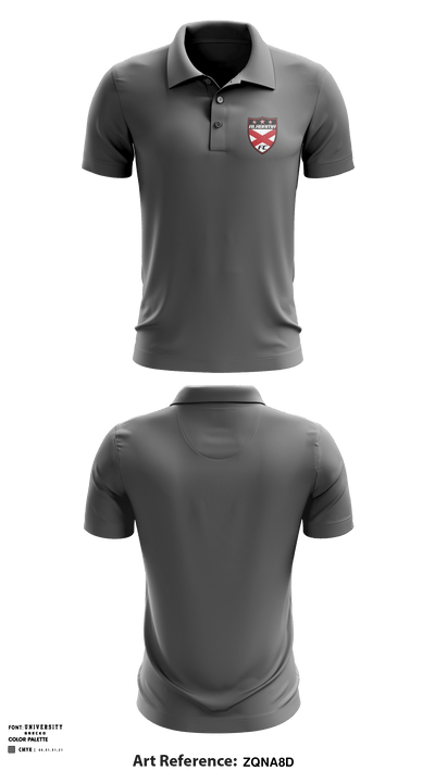 Alabama FC 6060927 Short Sleeve Performance Polo - 8