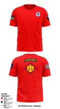 2-134 airborne 60941653 Short Sleeve Performance Shirt - 1