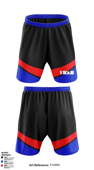 STAB 38681182 Athletic Shorts With Pockets - 1