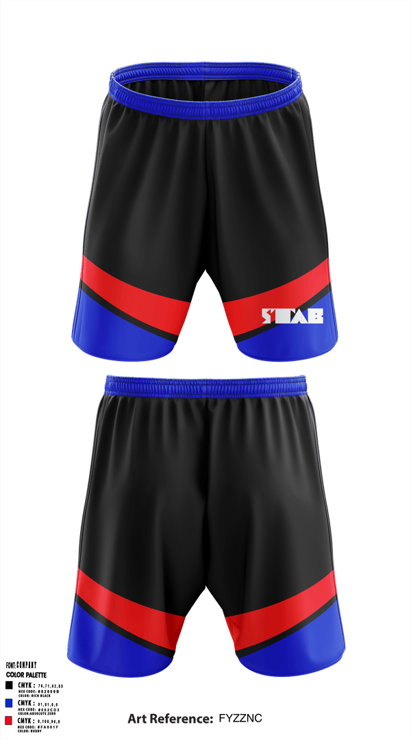 Athletic Shorts With Pockets, STAB, Ice Hockey, Teamtime, Team time, sublimation, custom sports apparel, team uniforms, spirit wear, spiritwear, sports uniforms, custom shirts, team store, custom team store, fundraiser sports, apparel fundraiser