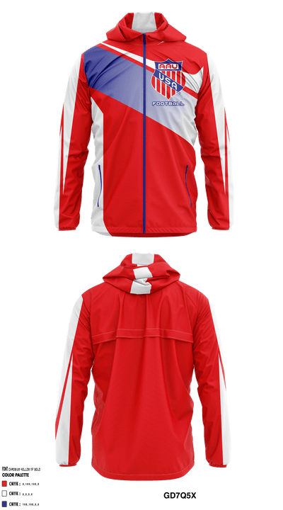 AAU Football 42528964 Windbreaker - 1