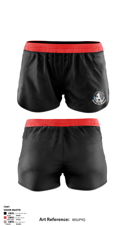 Rascal's Pet Wellness 15971451 Women's Shorts - 1