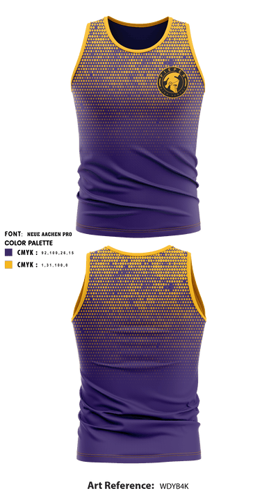 Pieper High School Cross Country 70107216 Tank Top - 2