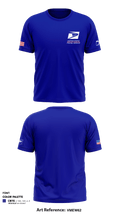 United States Postal Service 27586367 Short Sleeve Performance Shirt - 1