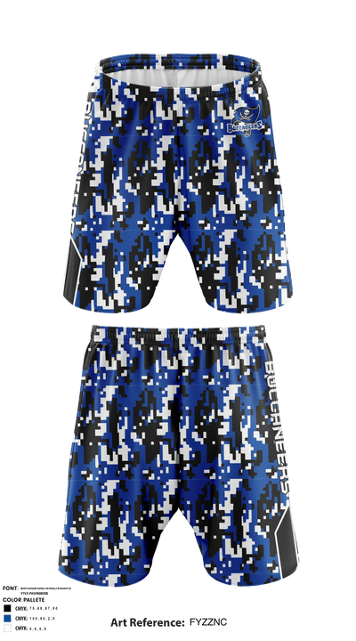 Oceanway Buccaneers 1510148 Athletic Shorts With Pockets - 2