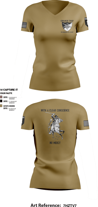 Women's Short Sleeve Vneck Shirt, , Army, Teamtime, Team time, sublimation, custom sports apparel, team uniforms, spirit wear, spiritwear, sports uniforms, custom shirts, team store, custom team store, fundraiser sports, apparel fundraiser