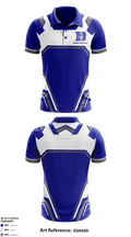 Peotone Blue Demon 18220602 Short Sleeve Performance Polo - 1
