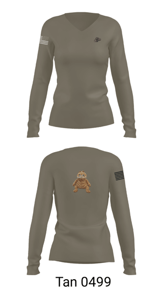Women's Long Sleeve Vneck Shirt, , Marines, Teamtime, Team time, sublimation, custom sports apparel, team uniforms, spirit wear, spiritwear, sports uniforms, custom shirts, team store, custom team store, fundraiser sports, apparel fundraiser