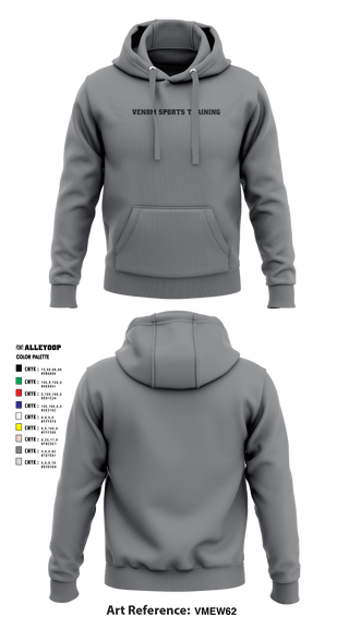 Hoodie, Venom Sports Training, Men's Basketball, Teamtime, Team time, sublimation, custom sports apparel, team uniforms, spirit wear, spiritwear, sports uniforms, custom shirts, team store, custom team store, fundraiser sports, apparel fundraiser
