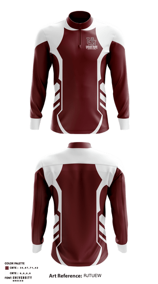 Quarter Zip Jacket, Union Mine High School Wrestling, Wrestling, Teamtime, Team time, sublimation, custom sports apparel, team uniforms, spirit wear, spiritwear, sports uniforms, custom shirts, team store, custom team store, fundraiser sports, apparel fundraiser