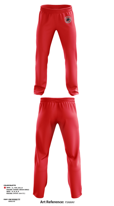 Lakeville North Boys Basketball Association 81260948 Sweatpants - 1