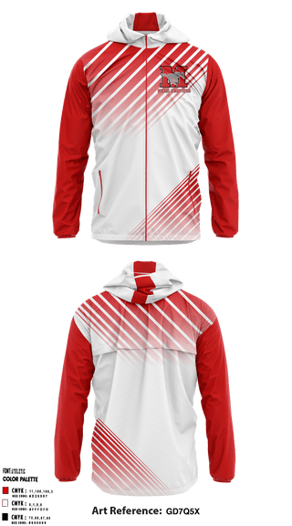 Windbreaker, Memorial High School Soccer, Women's Soccer, Teamtime, Team time, sublimation, custom sports apparel, team uniforms, spirit wear, spiritwear, sports uniforms, custom shirts, team store, custom team store, fundraiser sports, apparel fundraiser