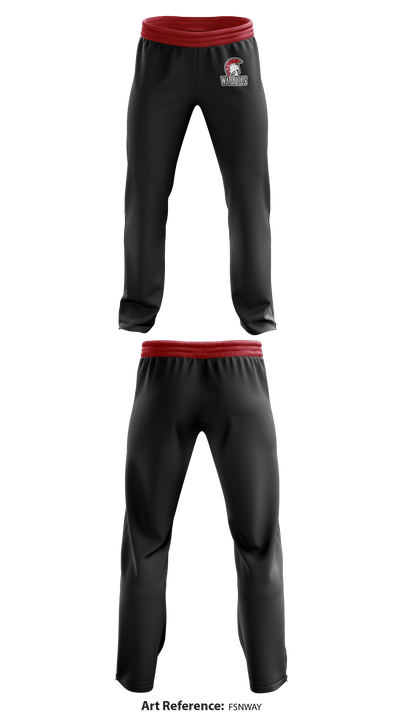 West Campus High School Basketball 96824398 Sweatpants - 1
