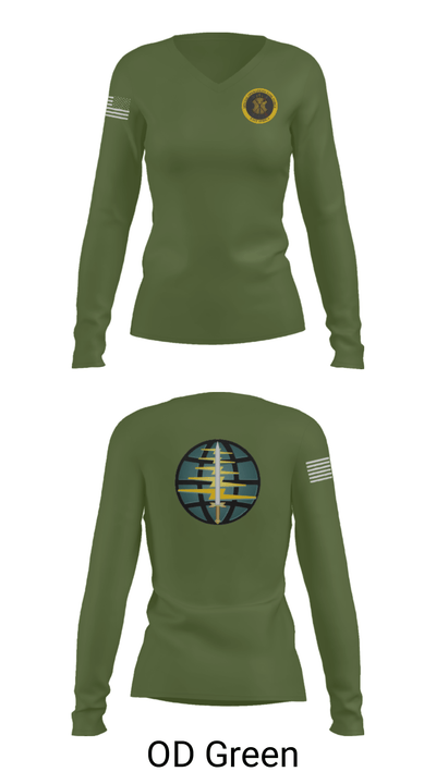 TIOG EA 44555936 Women's Long Sleeve V-neck Shirt - 40