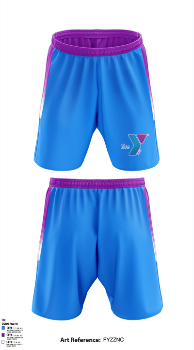 DONALD W. REYNOLDS YMCA OF WARREN & BRADLEY COUNTY 85992775 Athletic Shorts With Pockets - 1