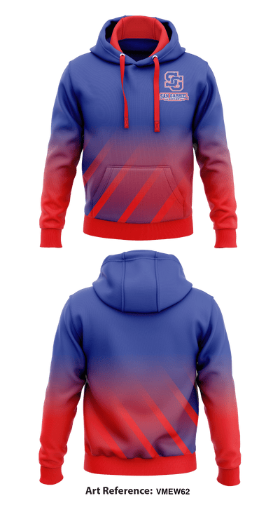 San Gabriel High School Soccer 67339991 Hoodie - 1