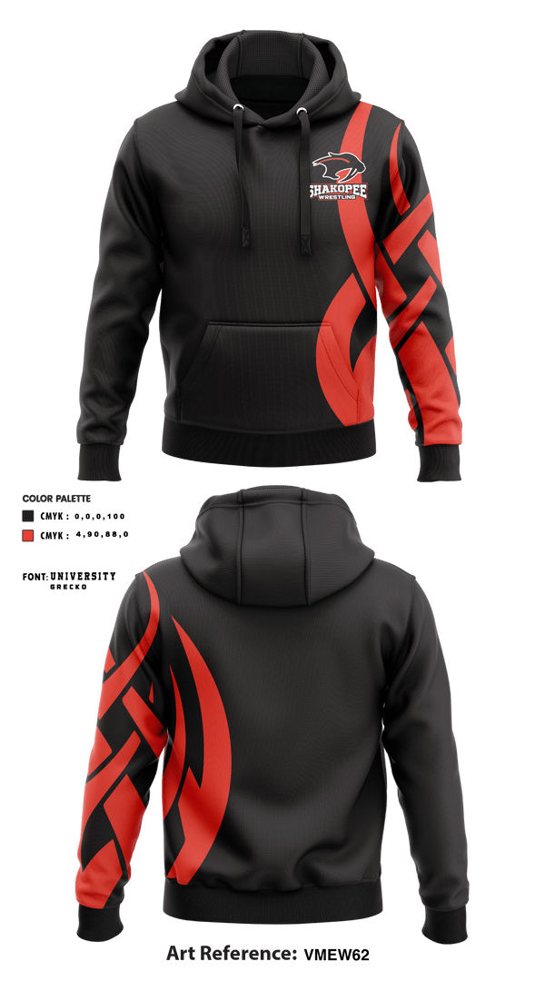 Hoodie, Shakopee High School Wrestling, Wrestling, Teamtime, Team time, sublimation, custom sports apparel, team uniforms, spirit wear, spiritwear, sports uniforms, custom shirts, team store, custom team store, fundraiser sports, apparel fundraiser