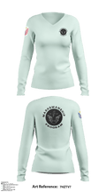The Marksman Program 63929339 Women's Long Sleeve V-neck Shirt - 2