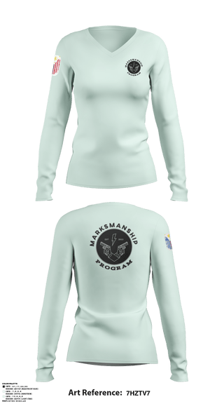 Women's Long Sleeve Vneck Shirt, , Police, Teamtime, Team time, sublimation, custom sports apparel, team uniforms, spirit wear, spiritwear, sports uniforms, custom shirts, team store, custom team store, fundraiser sports, apparel fundraiser