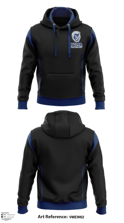 Yuma High School Basketball 97290684 Hoodie - 6