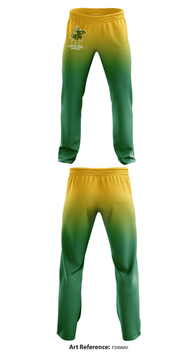 Harvest Temple Christian Academy Junior High School Basketball 97137941 Sweatpants - 2