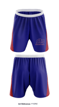 Downtown Giants Youth Football 68980247 Athletic Shorts With Pockets - 1