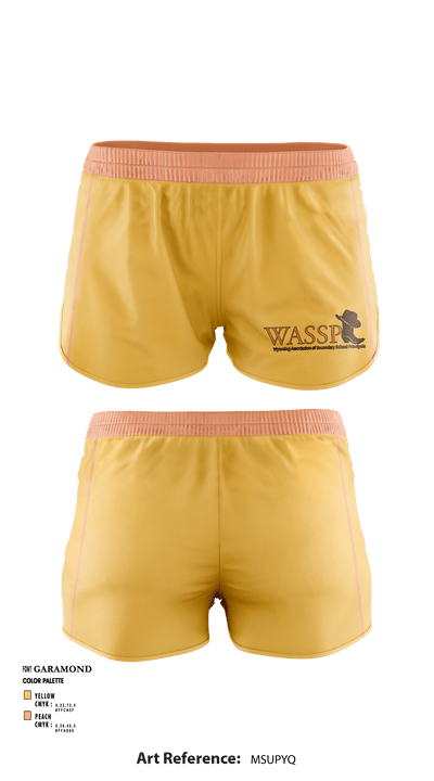 Wyoming Association of Secondary School Principals 79829296 Women's Shorts - 2