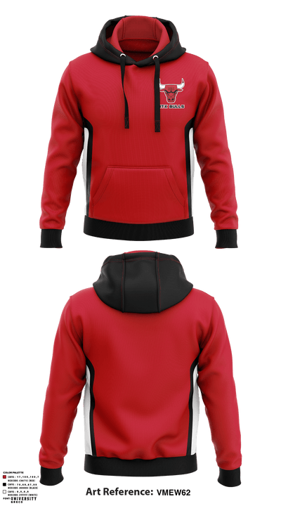 North Texas Bulls Basketball 827750 Hoodie - 3