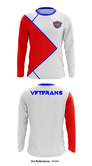 Veterans 27052274 Long Sleeve Performance Shirt - 1