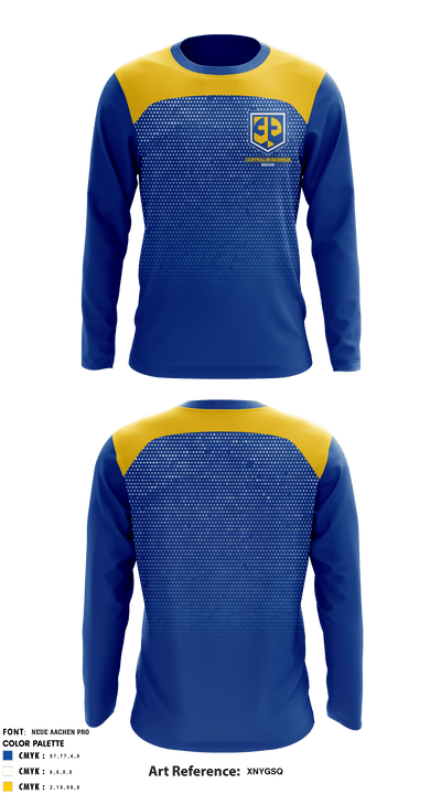 Central Wisconsin Christian High School Soccer 11552027 Long Sleeve Performance Shirt - 1