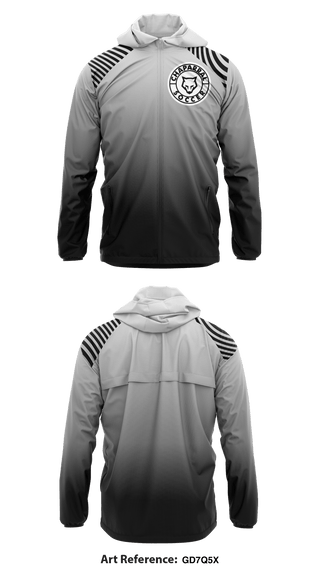 Windbreaker, Chaparral Soccer, Men's Soccer, Teamtime, Team time, sublimation, custom sports apparel, team uniforms, spirit wear, spiritwear, sports uniforms, custom shirts, team store, custom team store, fundraiser sports, apparel fundraiser