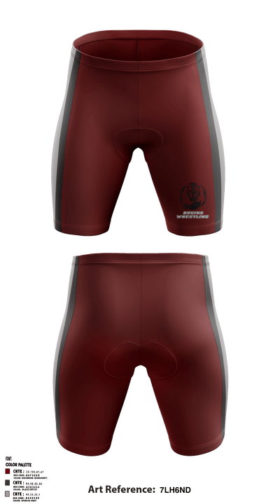 BRUINS 30178459 Men's Compression Shorts - 1