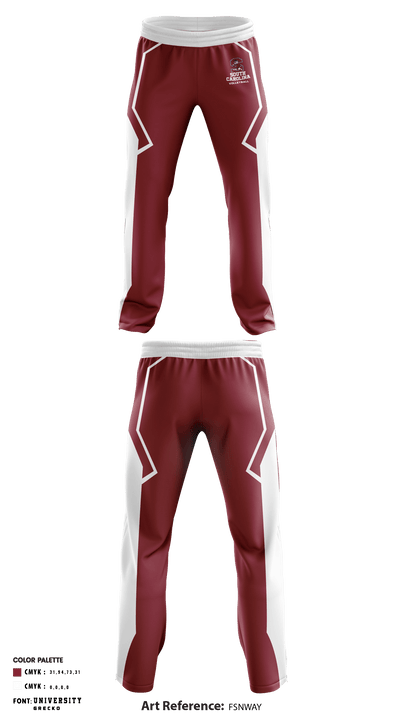 South Carolina State University Volleyball 8735452 Sweatpants - 1