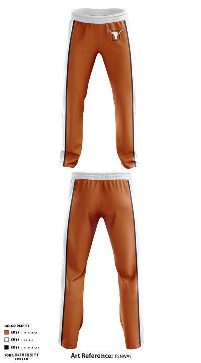 Frank Dobie High School Women's Volleyball 72380508 Sweatpants - 1
