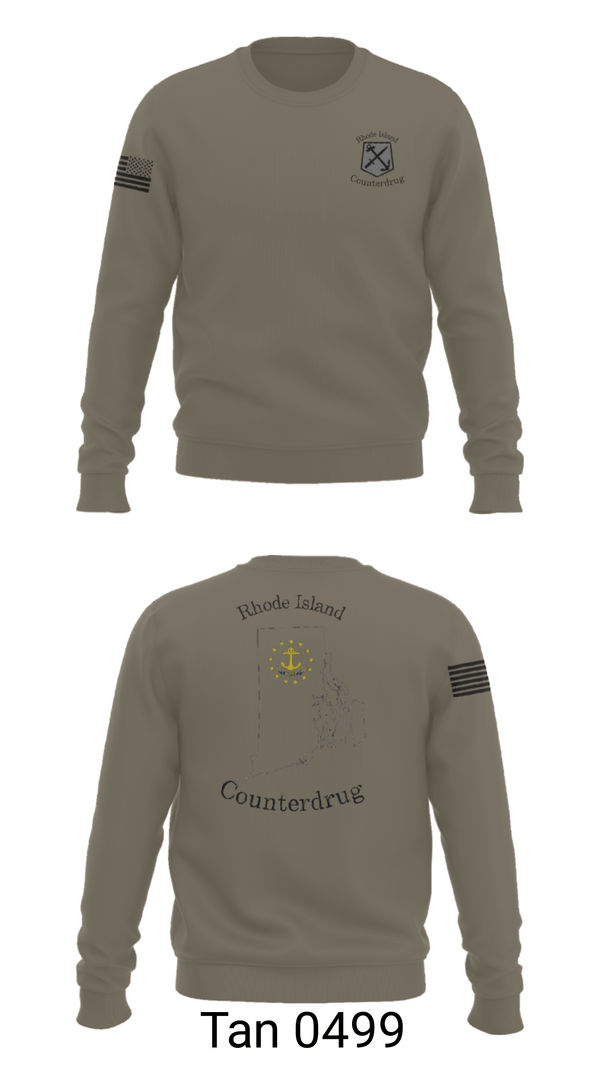 Crew Neck Sweatshirt, , National Guard, Teamtime, Team time, sublimation, custom sports apparel, team uniforms, spirit wear, spiritwear, sports uniforms, custom shirts, team store, custom team store, fundraiser sports, apparel fundraiser